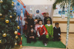 Новогодний праздник в Мгинской школе